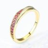 14 k Gold / Red